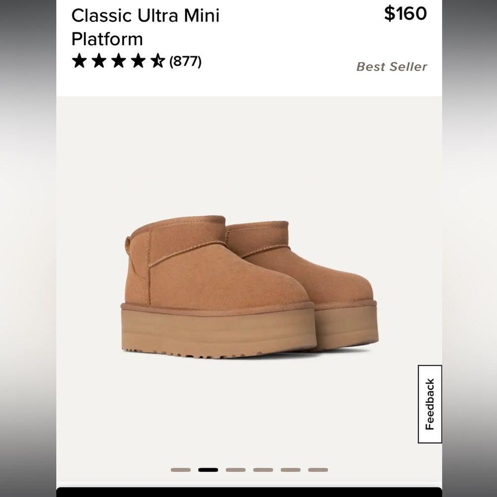 Classic Ultra Mini Platforms - Chestnut